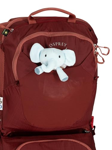 Osprey Poco LT Lightweight Child Carrier Backpack - Compact, Travel-Ready with Sunshade and Adjustable Fit - Lightweight, Comfortable Hiking for Toddlers, Tan Concrete