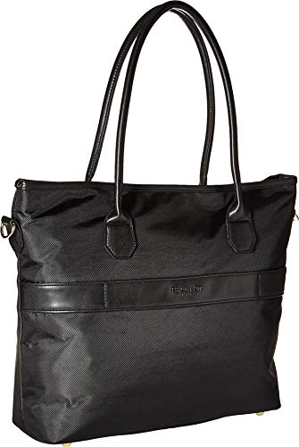 Kenneth Cole REACTION Chelsea Quilted Chevron 15" Laptop & Tablet Business Tote with Removable Shoulder Strap, Black