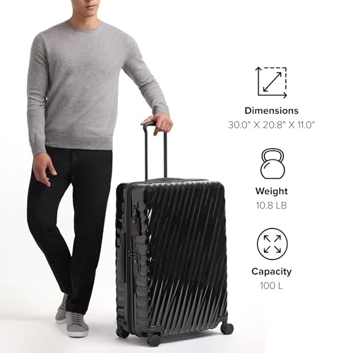 TUMI - 19 Degree Lite 4 Wheel Luggage - Lightweight and Highly Durable, Modern Contour, Hard Shell Men's and Women's Suitcase - 30" Large Checked Packing Case, Pavement