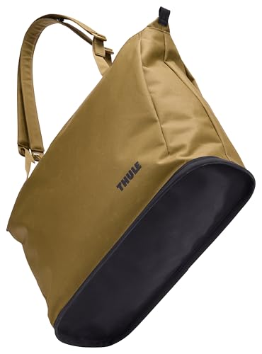 Thule Aion Tote Bag - 100% recycled PFC-free waxed canvas fabric - Detachable inner sling included - 16" padded laptop sleeve - Wet/dry pocket - Internal bottle pocket