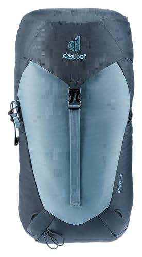 Deuter AC Lite 16L Hiking & Daypack Backpack with Steel Frame & Superior Breathability - Atlantic-Ink