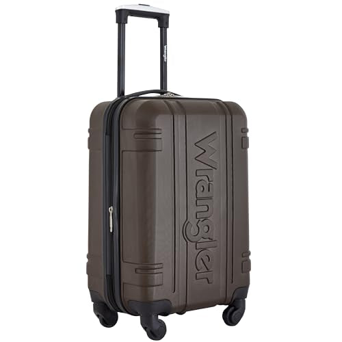 Wrangler 20" Astral Hardside Carry-On Luggage, Cedar