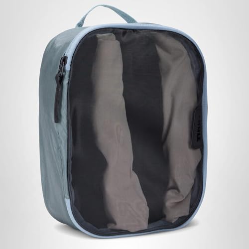 Thule Packing Cube, Size Large, Transparent Fabric, Organize bulkier Items, Easy to Pack, YKK Zippers