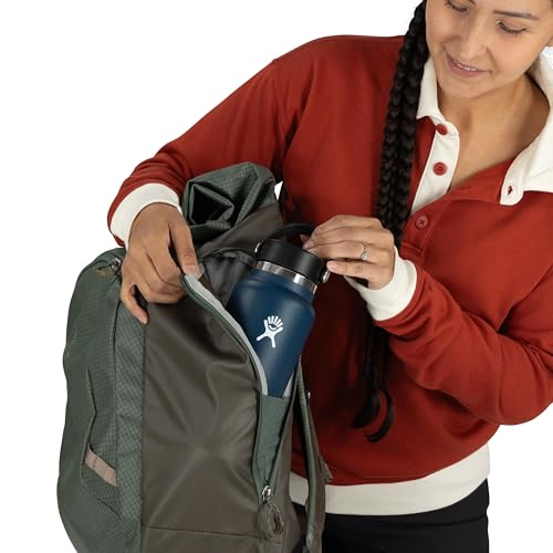 Osprey Transporter Roll Top Commuter Backpack, Pine Leaf