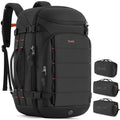 Tolaccea Travel Backpack Carry On 40L, Large Laptop Backpack with 3 Packing Cubes, Flight Approved Duffel Luggage Bag for Men Women, Water-resistant Business Rucksack Daypack, Fits 15.6" Laptop, Black