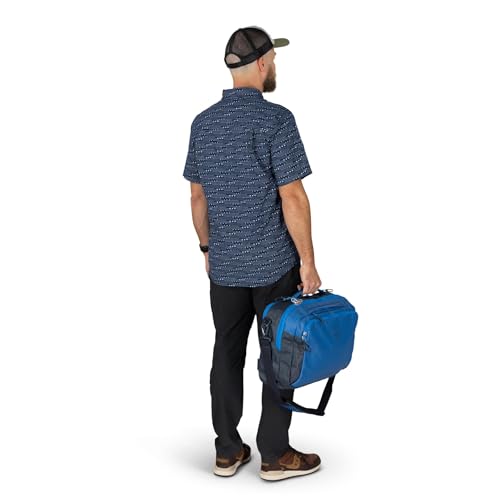 Osprey Transporter Carry-On Boarding Bag, Blue Flame/Nocturnal Blue