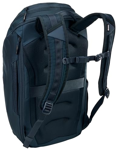 Thule Chasm 26L Backpack,Durable Water-Resistant Recycled Materials,Mesh Pockets Organization, Side Zipper Easy Access