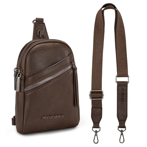 Montana West Crossbody Sling Bags for Women Small Cross Body Fanny Pack Purse with Detachable Strap MWC-3351CM