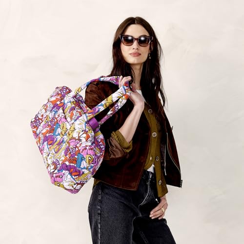 Vera Bradley Women's Featherweight Miramar Weekender, Flutter, One Size
