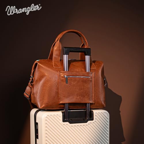 Wrangler Western Knitted Crossbody Purse and Duffel Bag for Women