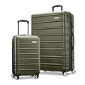 Samsonite Omni 2 Hardside 2 Piece Set - Includes Global Carry-On & Large Checked Suitcases - 360° Dual Spinner Wheels - Integrated TSA Lock & Expansion - Amazon Exclusive - Vita Olive
