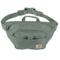 Carhartt Classic Adjustable Sling Bag, Durable, 600-Denier Water Resistant Hip Pack, Essential Waist Pack (Green Slate)