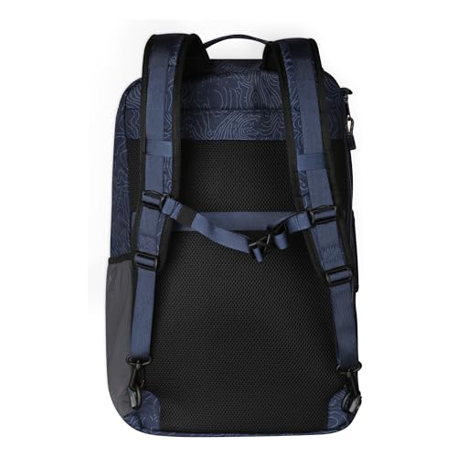 KAVU Hauler Hills Travel Backpack-Navy Topo
