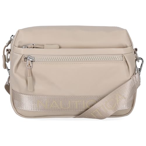 Nautica Womens Nylon Bean Bag Crossbody/Belt Bag With Adjustable Shoulder Strap Crossbody