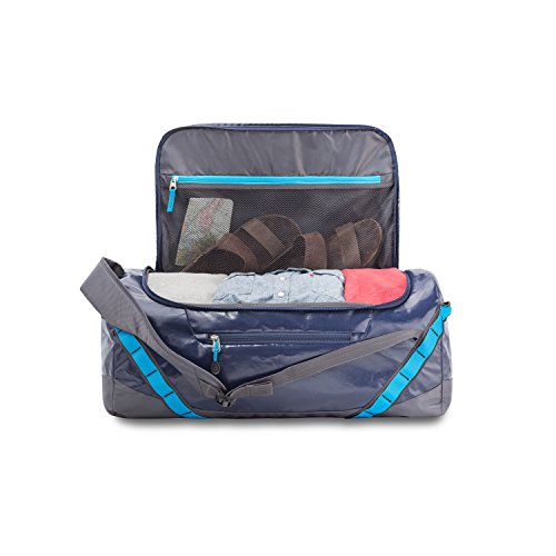 High Sierra Kennesaw Sport Duffel Bag, True Navy/Mercury/Pool, 24-Inch