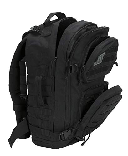 Rockland Military Tactical Laptop Backpack, Black