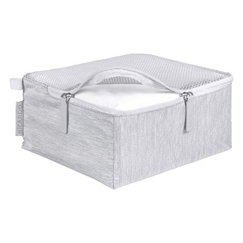 Ricardo Beverly Hills Packing Travel Essentials 2.0 (Cloud, 3-Piece Packing Cubes)