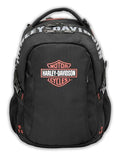 Harley-Davidson Renegade III Classic Bar & Shield Air Flow Design Backpack Black