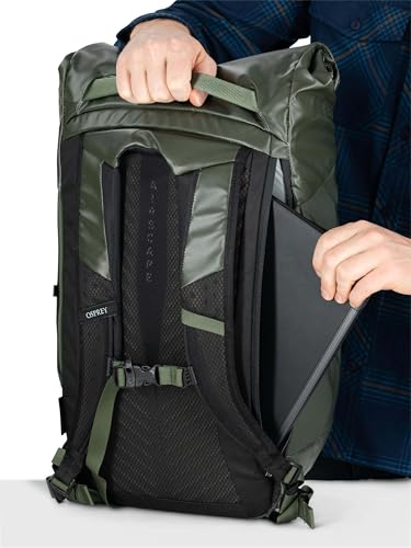 Osprey Transporter Roll Top Laptop Backpack, Venturi Blue