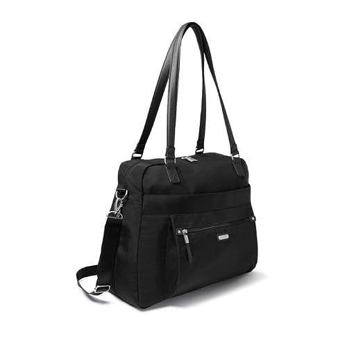 Overnight Expandable Laptop Tote - 16.5"x13.5" Lightweight Weekender Carry-on Travel Bag for Women