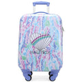 Nautica Kids 18" Hardside Carry-on Suitcase with Spinner Wheels, Pastel Shell