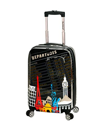 Rockland Departure Hardside 2 Piece Spinner Wheel Luggage, (20"/28"), Departure
