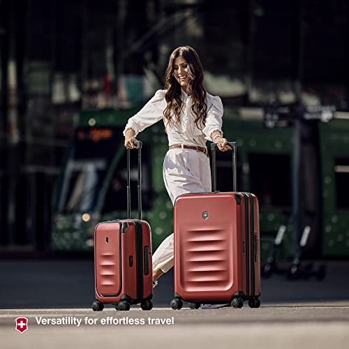 Victorinox Spectra 3.0 Expandable Medium Case - Modern Hardside Luggage - Rolling Suitcase with Spinner Wheels - Holds Travel Accessories - 81 Liters, Black
