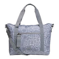adidas All Me Tote Bag – Everyday Carryall with Crossbody Strap, Reptile Halo Silver-Grey/Grey, OSFA