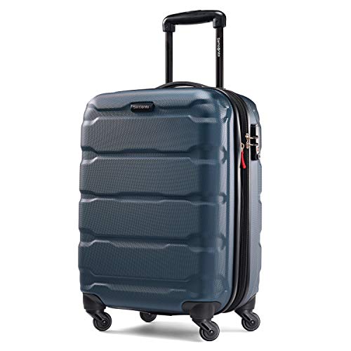 Samsonite Omni PC Hardside Expandable Luggage with Spinner Wheels, Teal, 2-Piece Set (20/28)