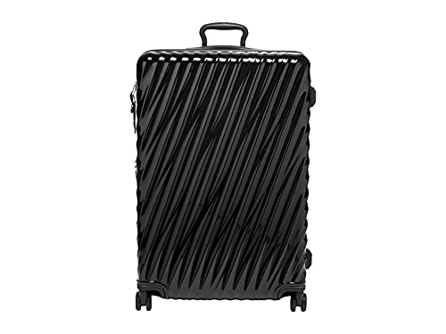 TUMI - 19 Degree Large Expandable Checked Luggage - 4-Wheels - Durable Hard Shell Zipper Expansion Checked Bag - Suitcase - Black