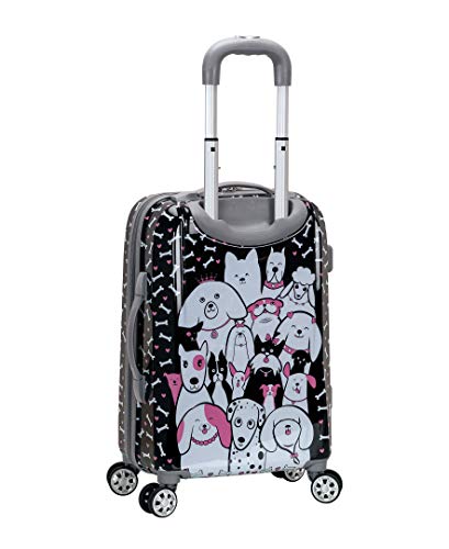 Rockland Vision Hardside Spinner Wheel Luggage, Assorted/Multicolor, Carry-On 20"