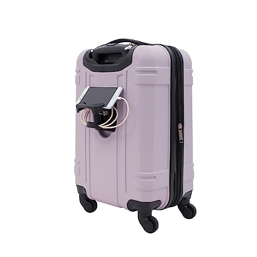 Wrangler 20" Astral Hardside Carry-On Luggage, Lilac
