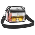 Clear Bag for Stadium Events Clear Sports Fan Handbags Purses with Adjustbale Strap for Concerts Festivals Game Day