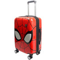 FUL Marvel Spider-Man 22 Inch Carry On Luggage, Hardshell Rolling Suitcase with Spinner Wheels, Red