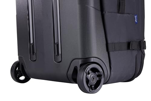 Thule Aion 70cm Wheeled Duffel - Wet/Dirty storage pocket - Smooth rolling wheels - Interior compression straps - Lockable exterior zippers - 100% recycled fabrics - Waxed, PFC-free fabric