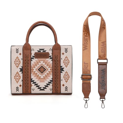 Montana West Wrangler Convertible Backpack Purse and Aztec Tote Bag
