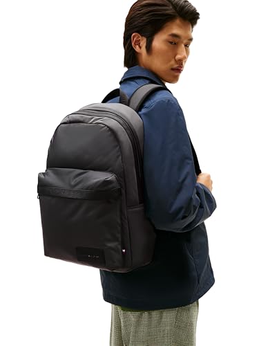 Tommy Hilfiger Mens Repreve Backpack,DARK GREY One Size