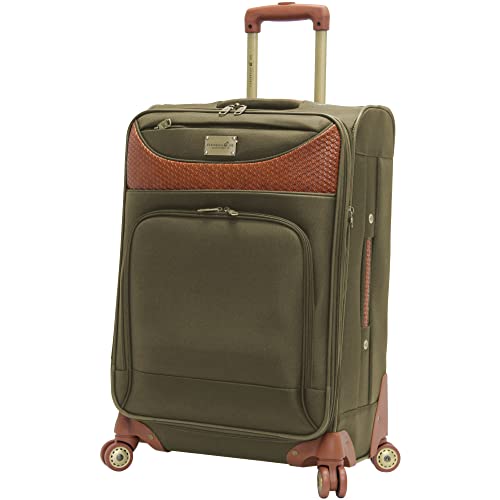 Pathfinder 28 Inch Luggage with Spinner Wheels Softside Expandable Large Suitcase