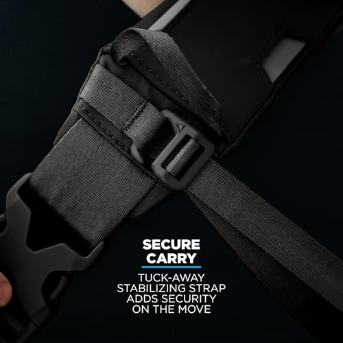 NOMATIC Navigator RS Sling 10L - Slim & Lightweight Crossbody, Everyday Fanny-Pack, Anti-Theft Sling - Water Resistant & Everyday Minimalist Carry Bag - Black