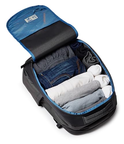 JanSport Good Latitude Travel Pack 30L – Water-Resistant Carry On Backpack – 16 Inch Padded Laptop Sleeve & Luggage Strap Weekender Bag, Smokey Grit