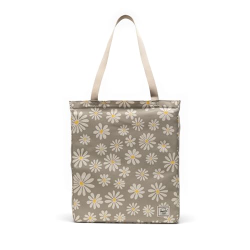 Herschel Supply Co. Inga Tote, Retro Daisy - Abbey Stone, Standard, 16.5L