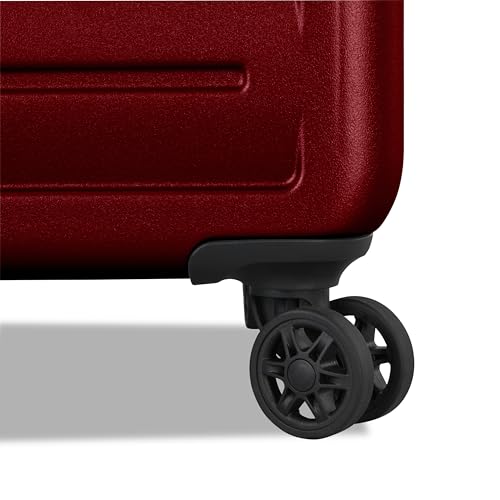 American Tourister Westridge Hardside Luggage Set with Spinner Wheels, Holly Red, Carry-On