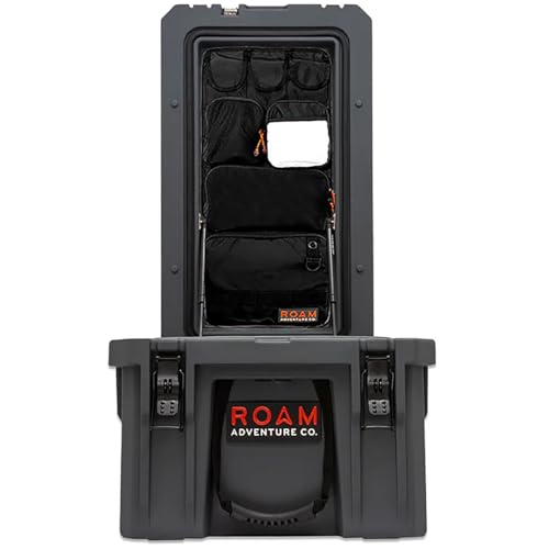 ROAM Adventure Co, Rugged Case Lid Organizer, Black, 105L
