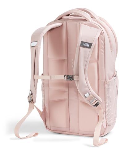 The North Face Women's Jester Everyday Laptop Backpack - Commuter Travel Bag, Laptop Sleeve, Water-Repellent, Pink Moss, One Size