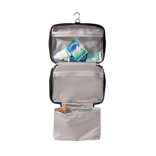 Baggallini Large Hanging Travel Toiletry Kit - Lightweight 8x11 Inch Makeup Bag