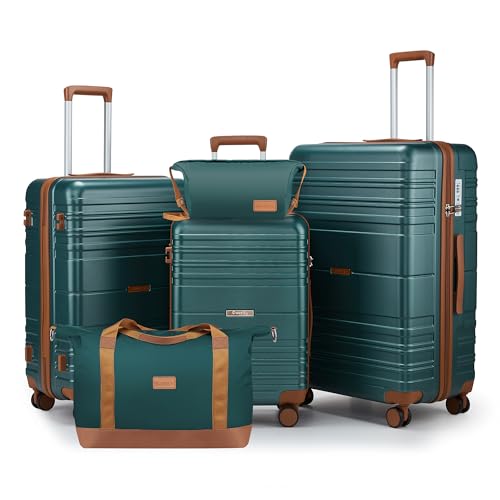 CASELLY Luggage Sets with spinner wheels, PC+ABS Hard Shell Travel Luggage,Lightweight Carry-on suitcases with TSA Lock,YKK Zippers with Fathers Day Gift for Dad Men Him Husband