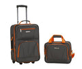 2 PC LUGGAGE SET - CHARCOAL