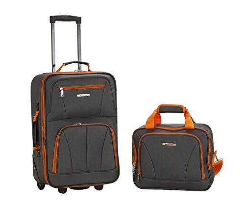 2 PC LUGGAGE SET - CHARCOAL