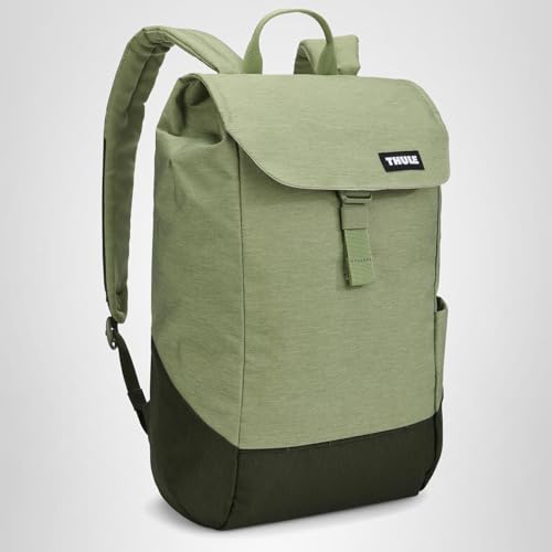 Thule Lithos 20L Backpack, Padded Pocket fits 16" Laptop, Front Pocket Organizer, Large Storage Compartment, Side Bottle Pocket