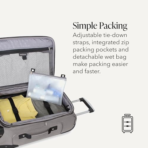 SwissGear Sion Softside Expandable Roller Luggage, Pewter, 3-Piece Set (21/25/29)
